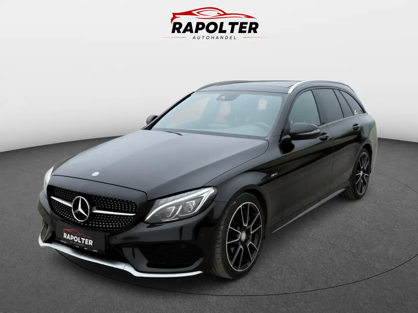 Mercedes-Benz C 450 C-Klasse C 450 AMG T 4Matic/Pano/Memory/Leder/Bel Schwarz - 1