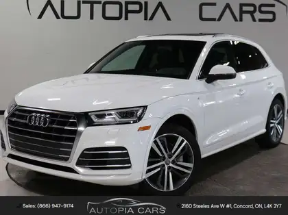 White 2018 Audi Q5 SUV / Crossover  Automatic