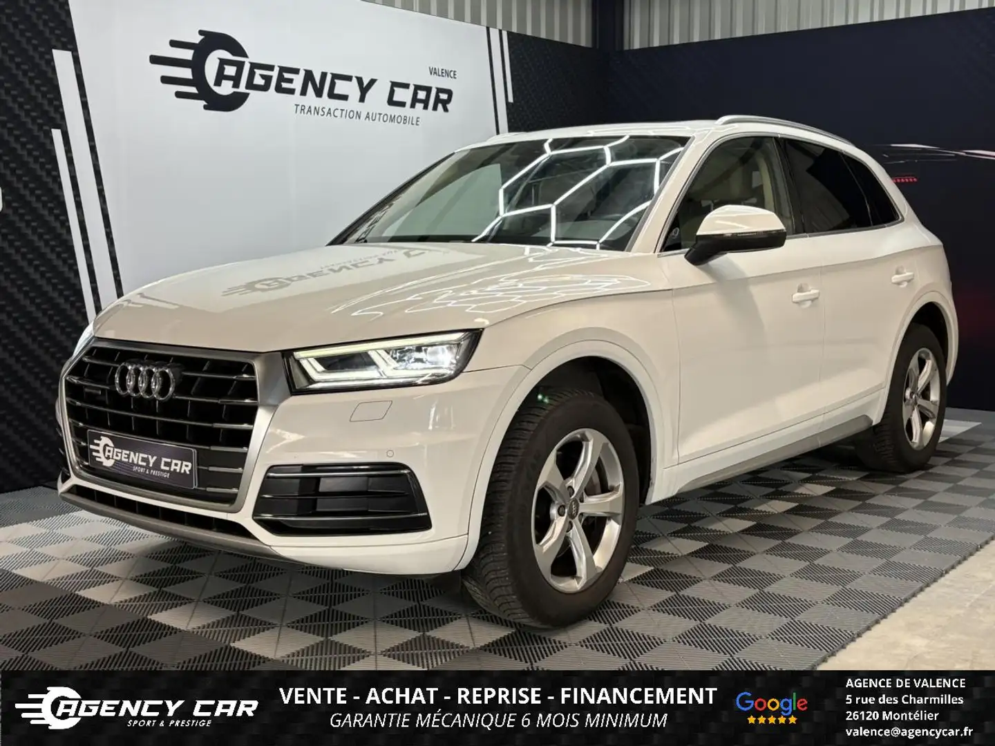 Audi Q5 Quattro 2.0 TDI 190 DESIGN LUXE A SAISIR Weiß - 1