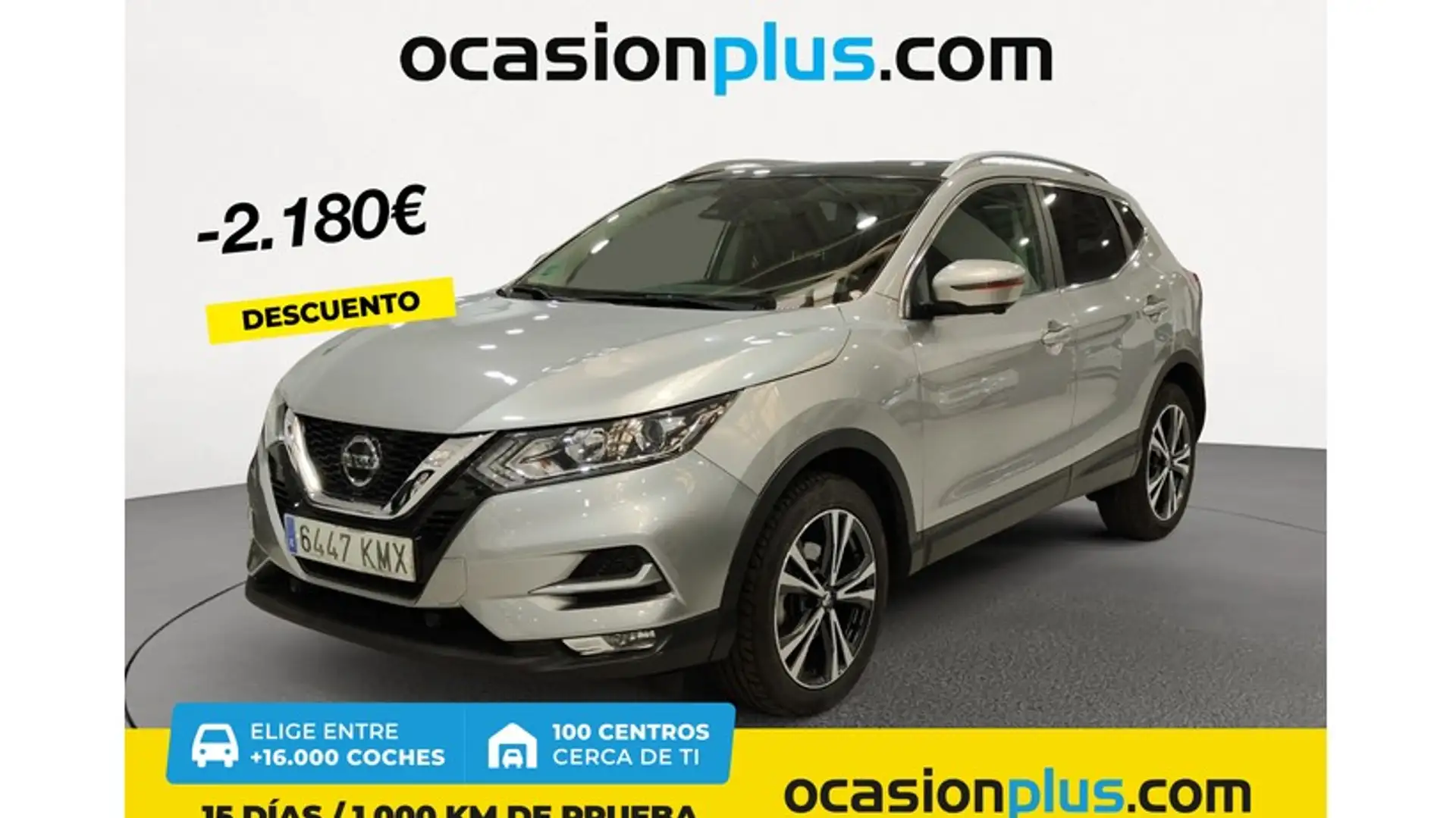 Nissan Qashqai 1.2 DIG-T N-Connecta 4x2 Plateado - 1