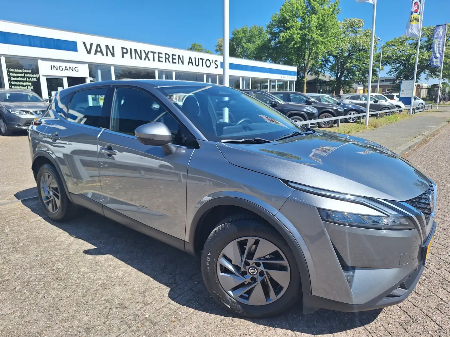 Nissan Qashqai 1.3 MHEV NAVI/360 CAMERA/ STOEL+VOORRUIT+STUURVERW Gris - 1