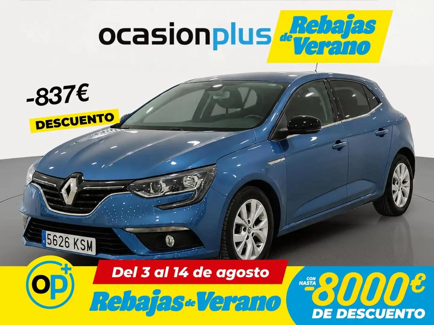 Renault Megane 1.5dCi Blue Limited 85kW Azul - 1