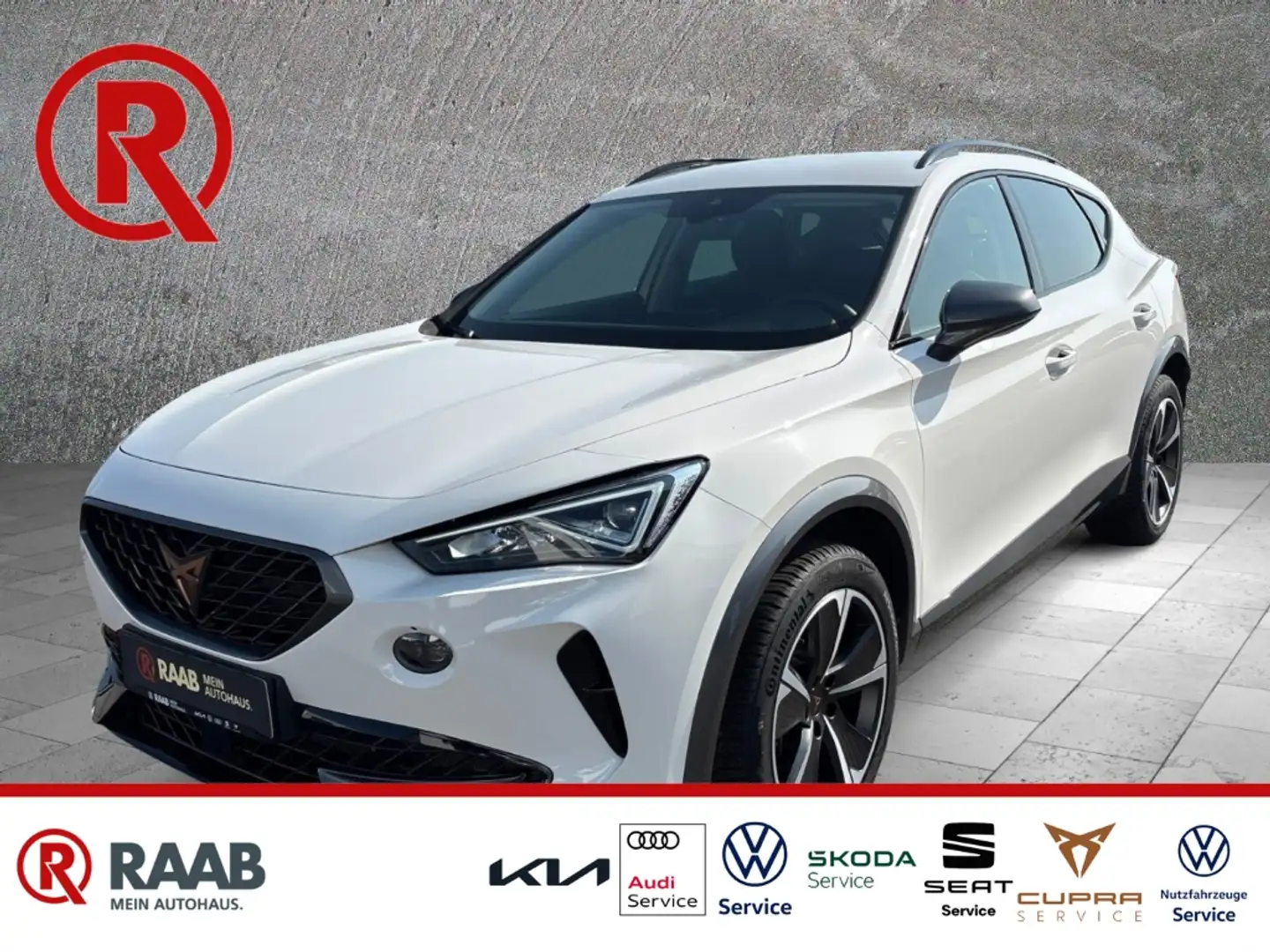 CUPRA Formentor 1.5 TSI Navi SHZ Mehrzonenklima AHK-klappbar Keyle Weiß - 1