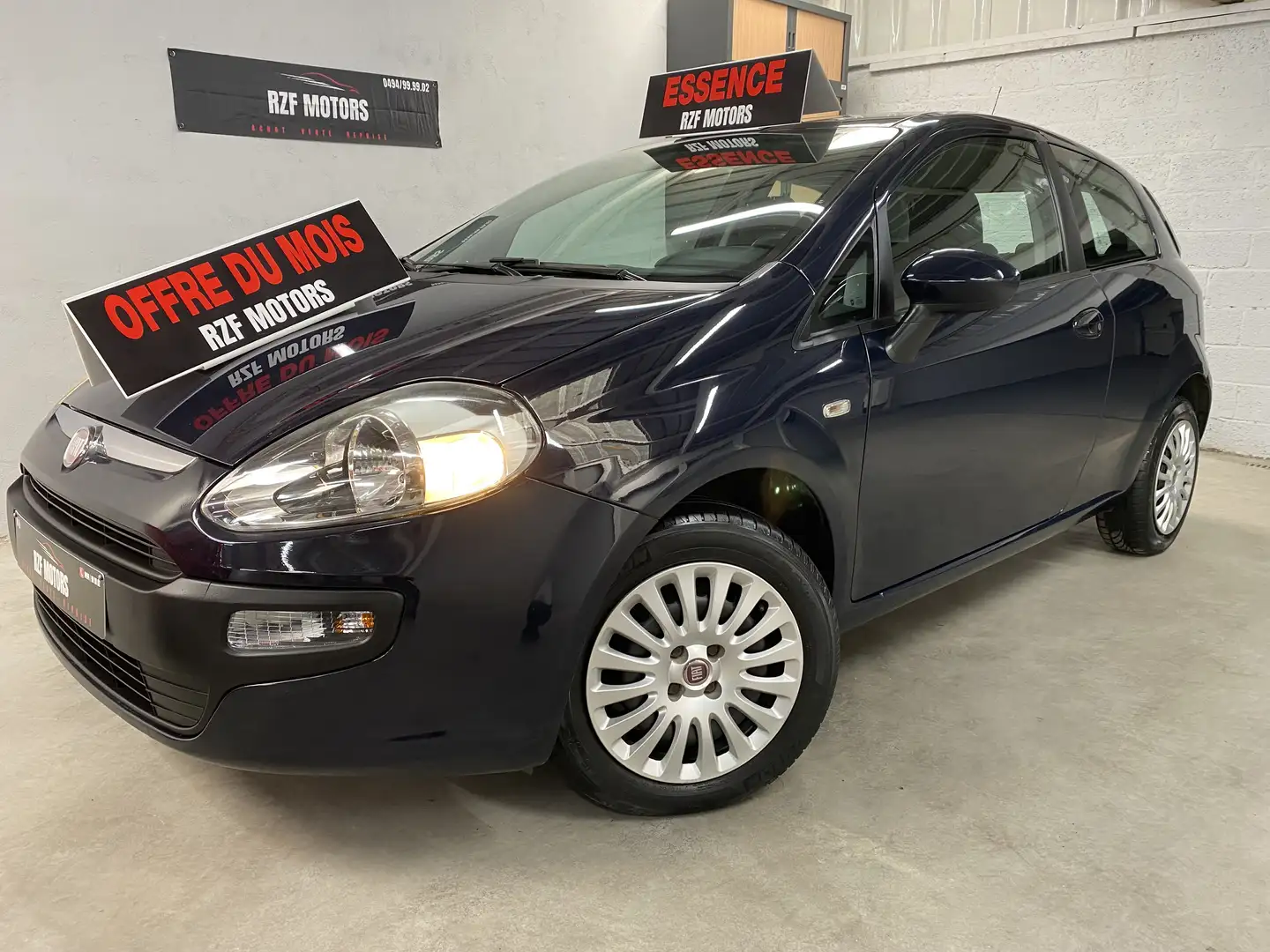Fiat Punto Evo 🏳️ 1.2i MY LIFE 🏳️ GARANTIE 12 MOIS Bleu - 1