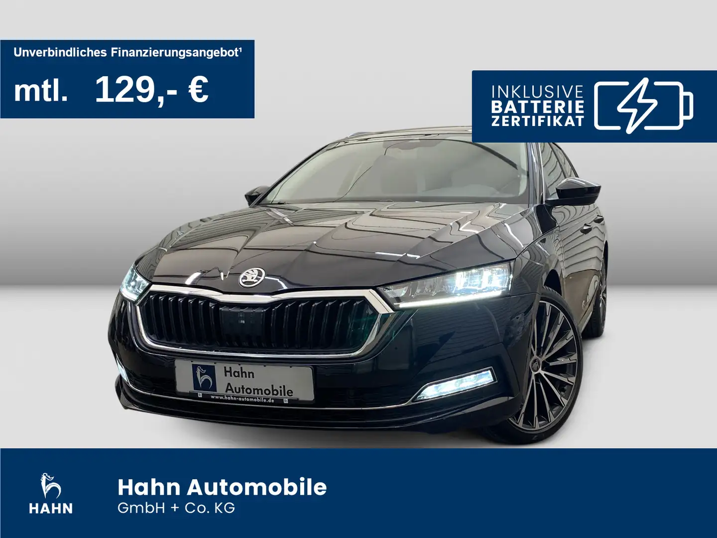 Skoda Octavia Combi iV 1.4 TSI DSG Style App-Connect Schwarz - 1