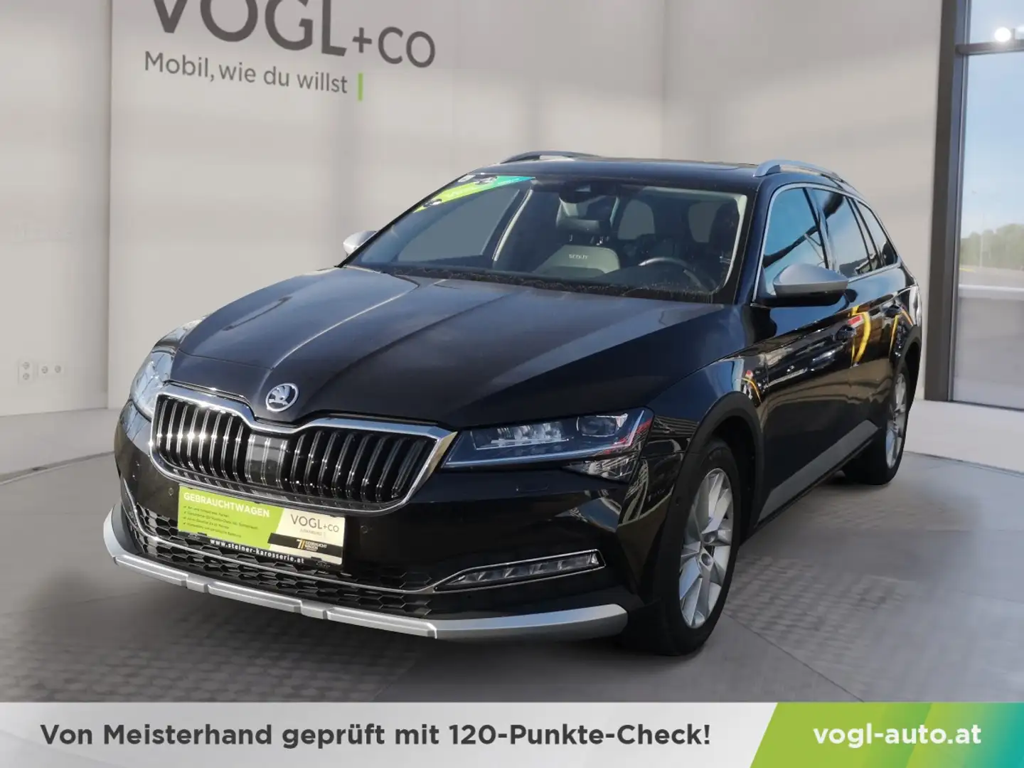 Skoda Superb Scout 2.0 TDI 200 PS Diesel Kombi Allrad Noir - 1