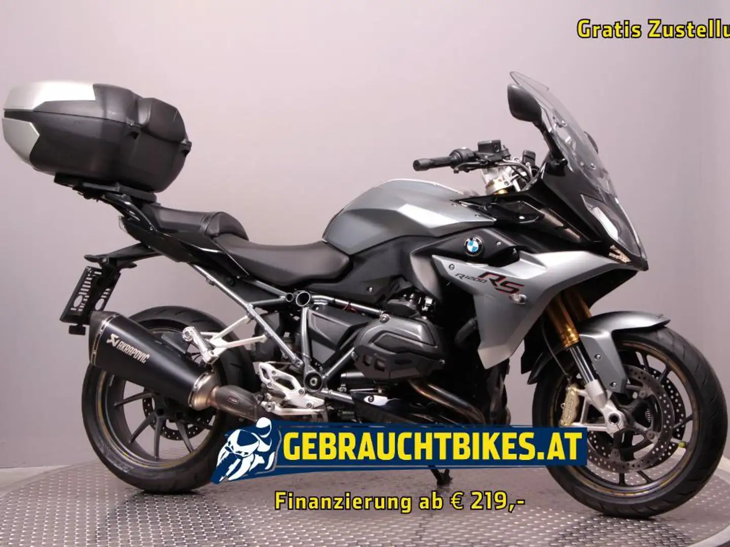 BMW R 1200 RS ABS, mit Garantie, Teilzahlung möglich! Szürke - 1