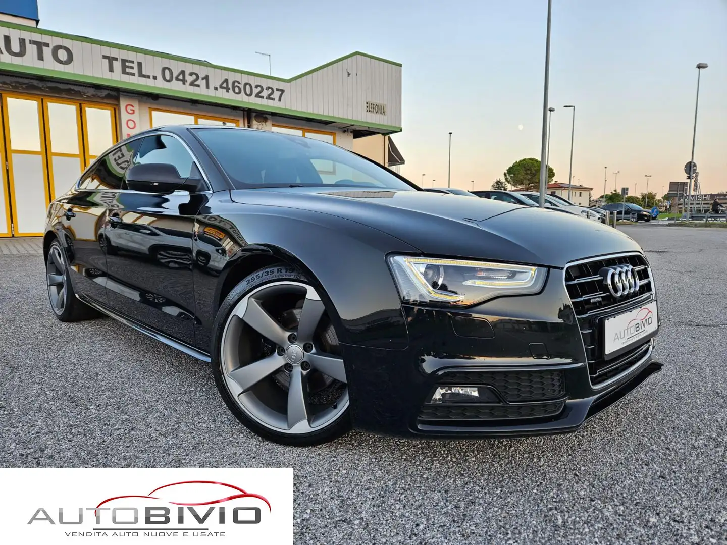 Audi A5 SPB 2.0 TDI 190 CV quattro S tr. S line Zwart - 1