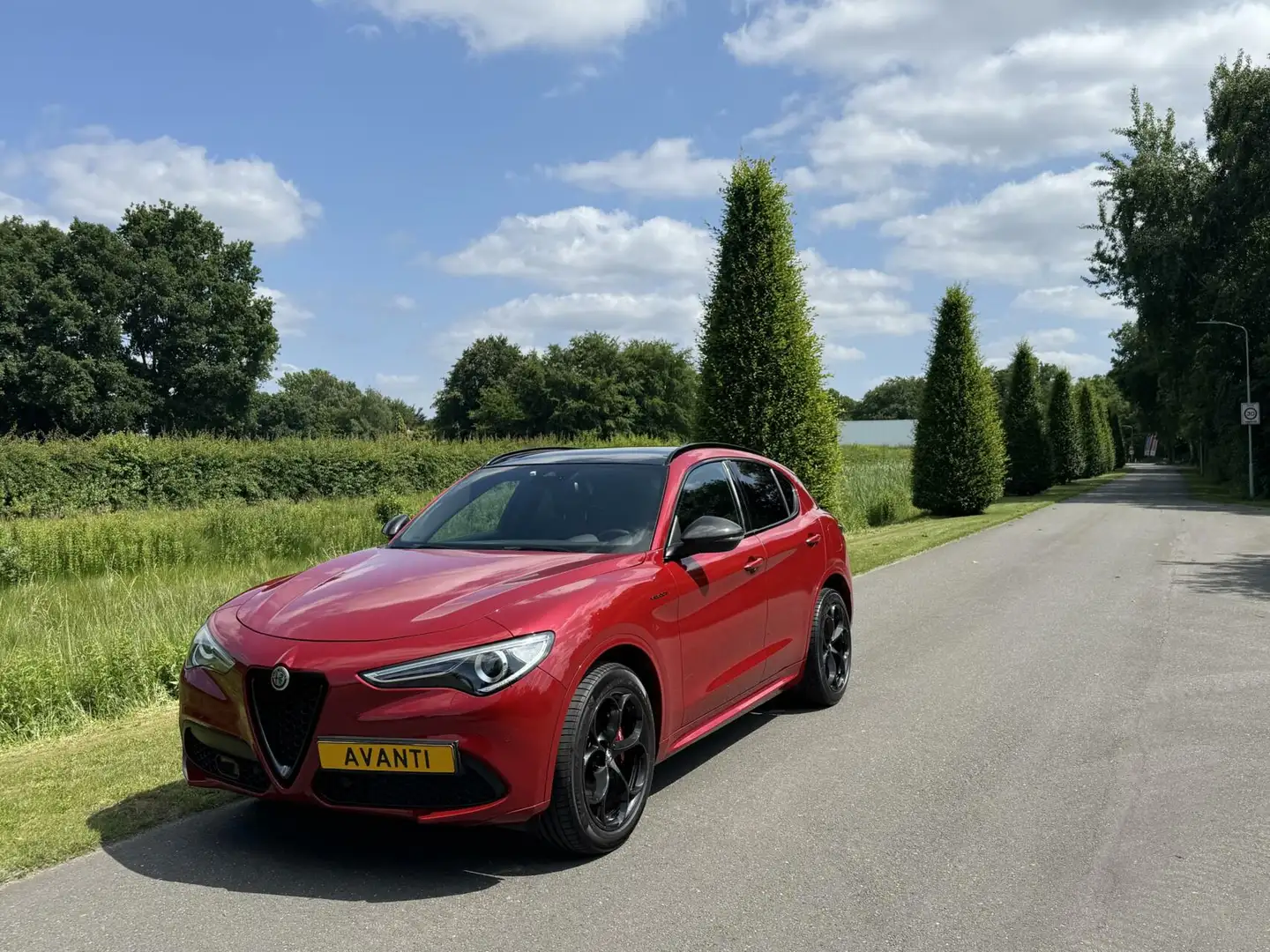 Alfa Romeo Stelvio 2.0t Q4 My21!! Rosso Competzione, BTW Rood - 2