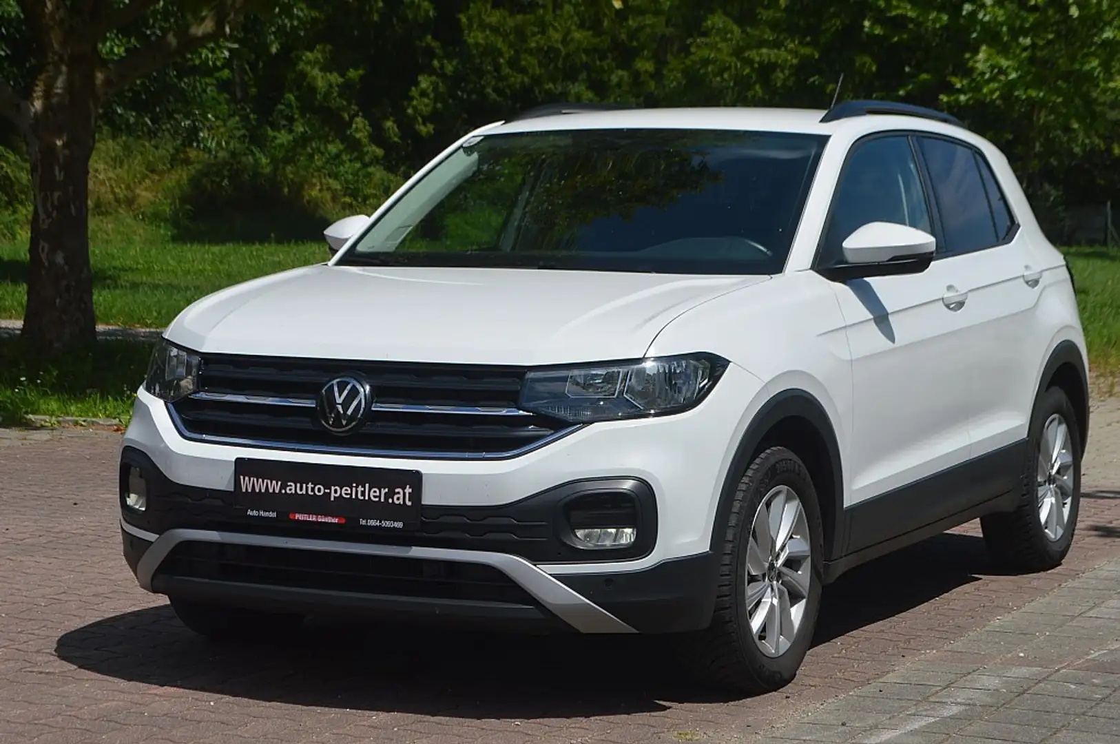 Volkswagen T-Cross 1,0+NAVI+Virtuelle Cockpit+SHZ+PDC+ Weiß - 2