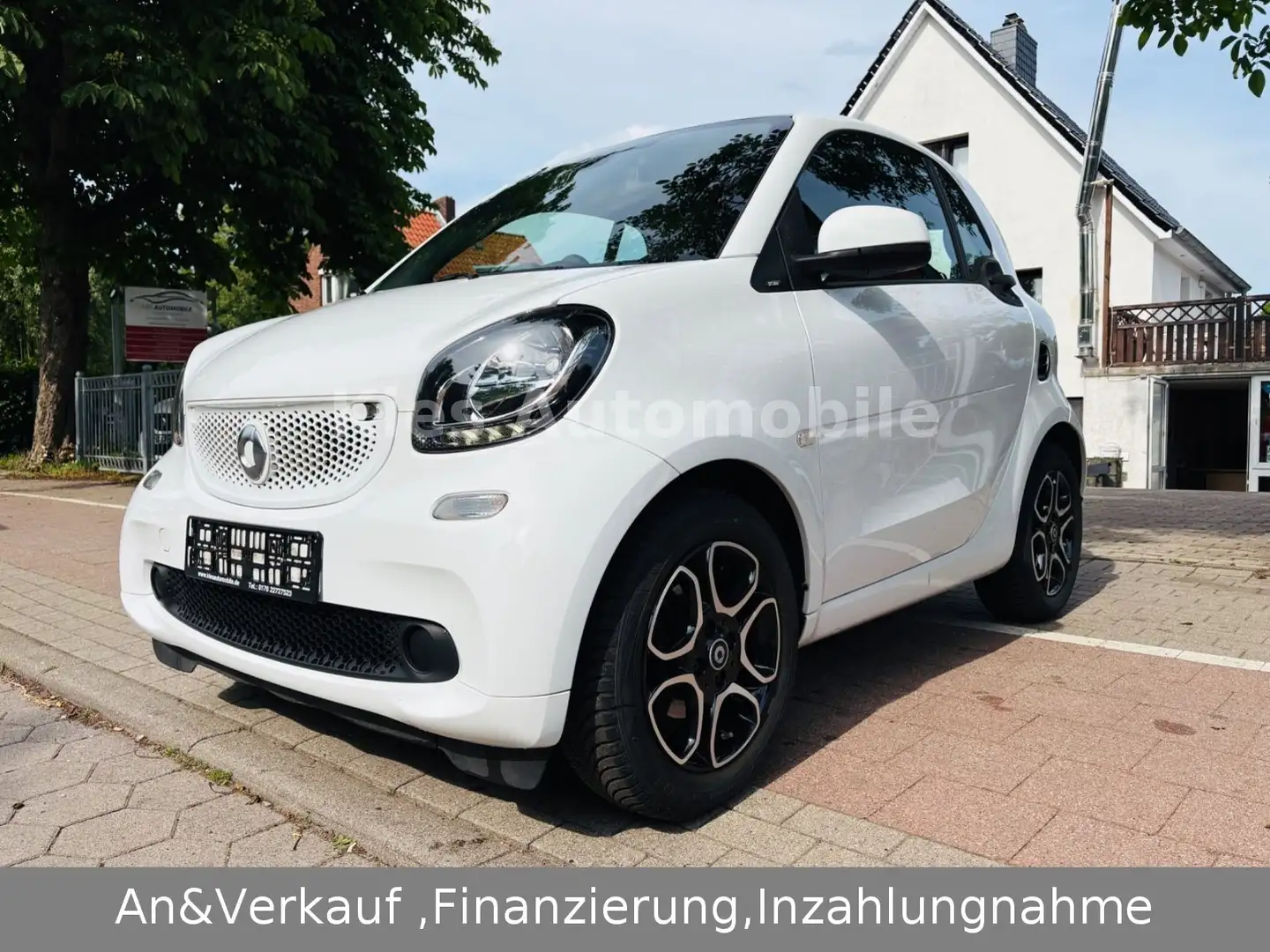 smart forTwo Prime 90 PS AUTOM/PANO/LEDER/SITZH/KLIMA Weiß - 2