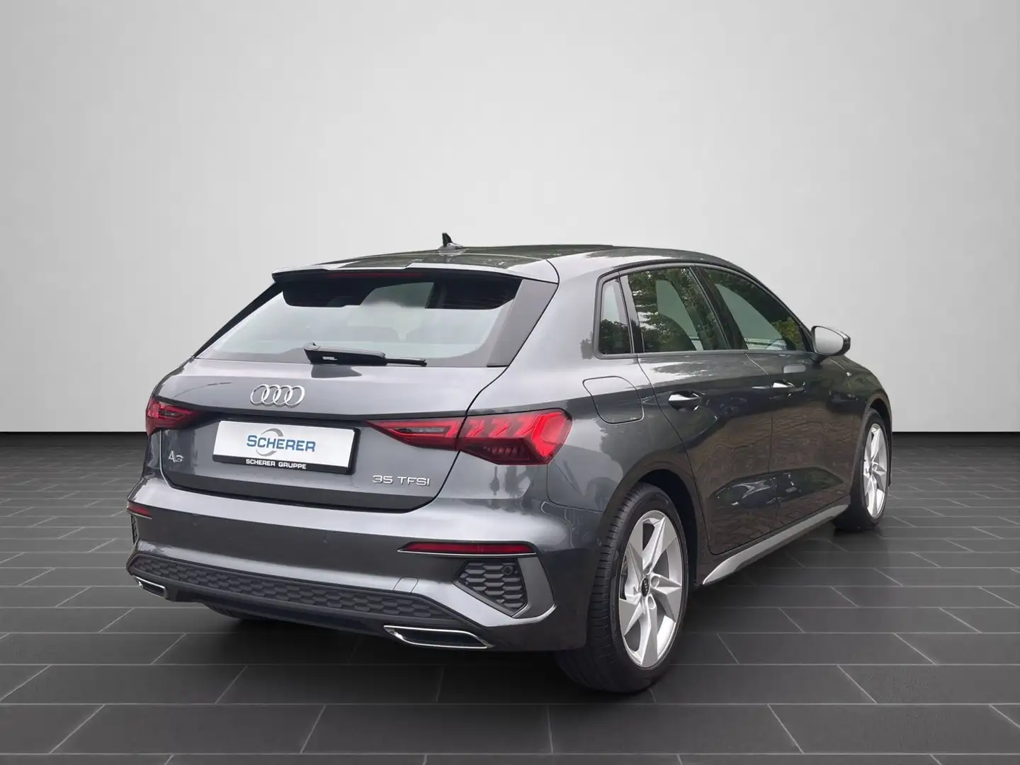Audi A3 35 TFSI S Line LED, SHZ, GRA Gris - 2