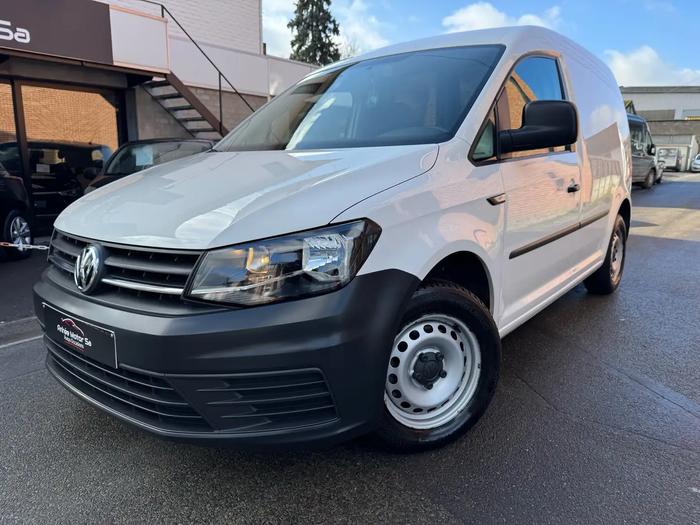 Volkswagen Caddy 2.0 TDi /Boite Dsg/Climatisation/Prix hors tva Blanc - 1
