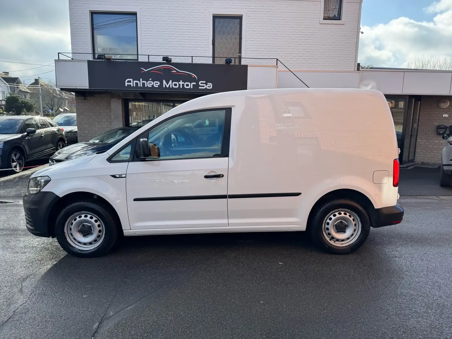 Volkswagen Caddy 2.0 TDi /Boite Dsg/Climatisation/Prix hors tva Blanc - 2