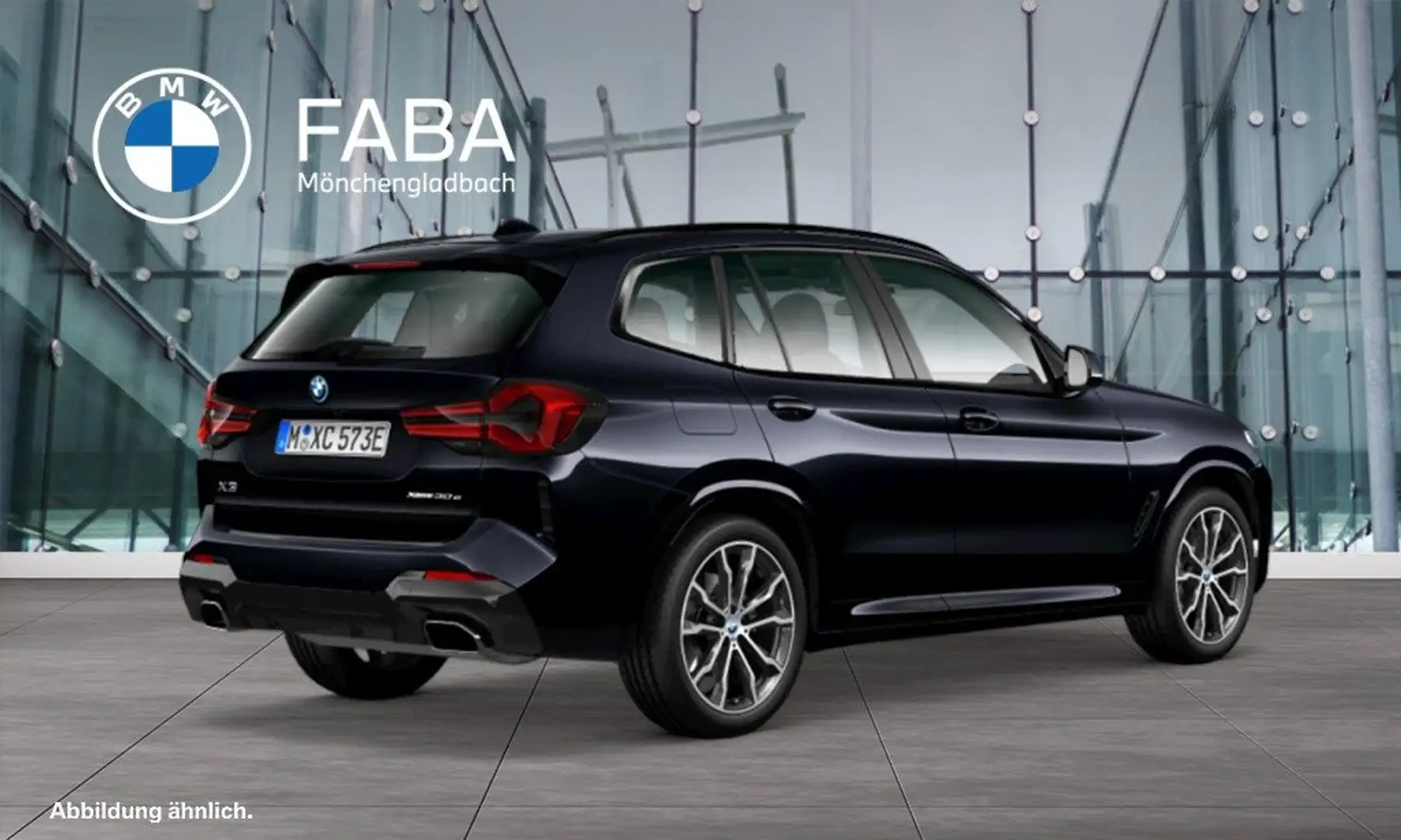 BMW X3 xDrive30e M Sportpaket Head-Up DAB WLAN Shz Schwarz - 2