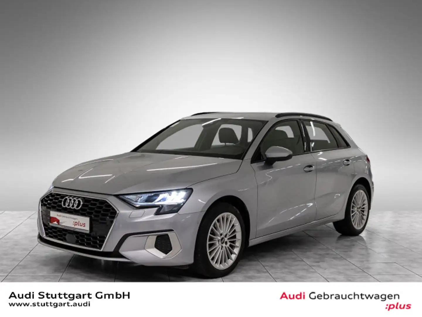 Audi A3 30 TFSI advanced AHK virtCo PDCplus Silber - 1