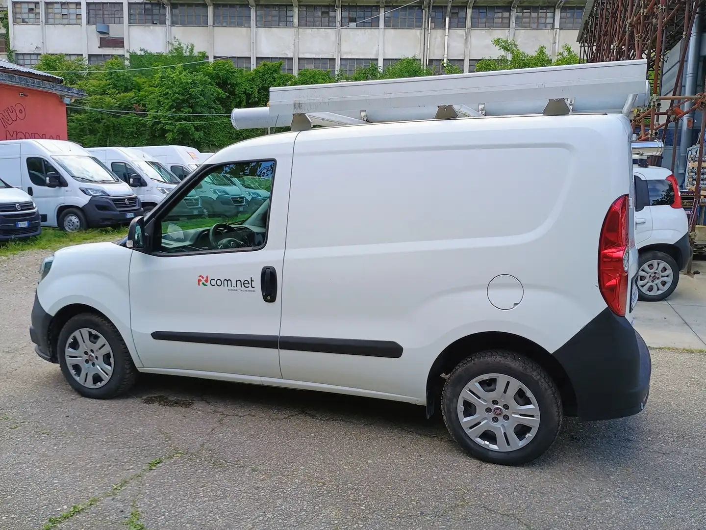 Fiat Doblo 1.6 MJT 105 CV ALLESTITO  EURO 6D Blanc - 2