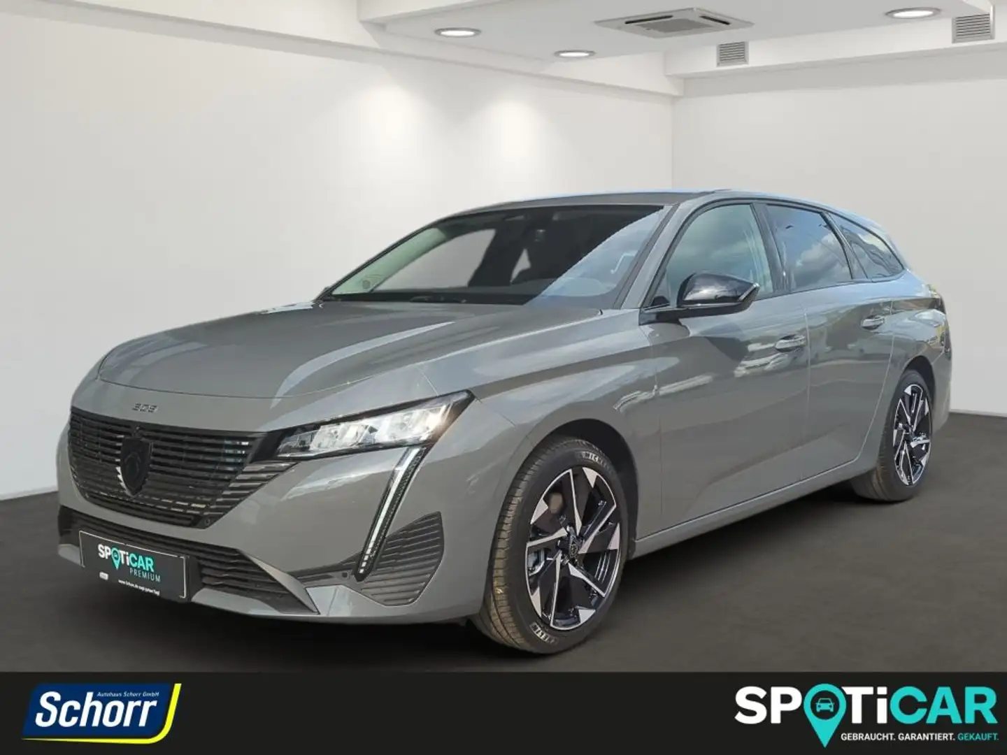 Peugeot 308 SW Hybrid 145e-DSC6 Allure Grau - 1