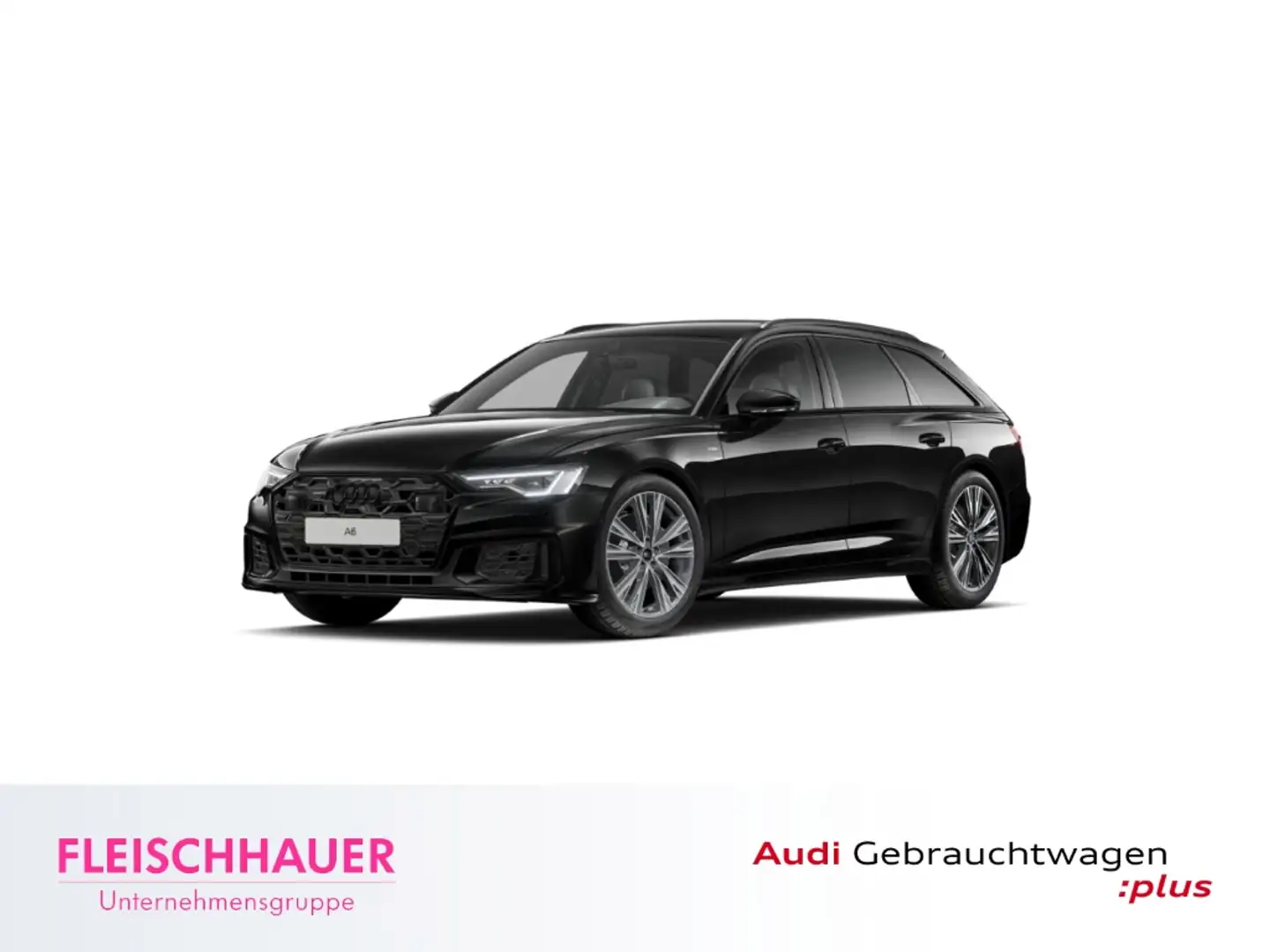 Audi A6 Avant 50 TDI quattro S line Pano+Matrix+ACC+AHK Schwarz - 1