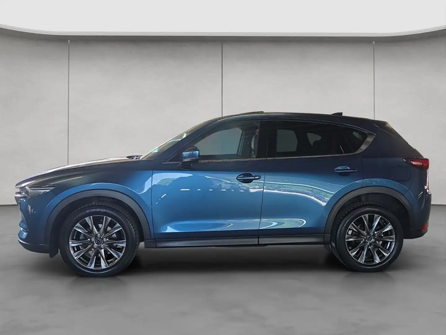 Mazda CX-5 SKYACTIV-D 184 Aut. AWD SCR Sports-Line Blau - 2