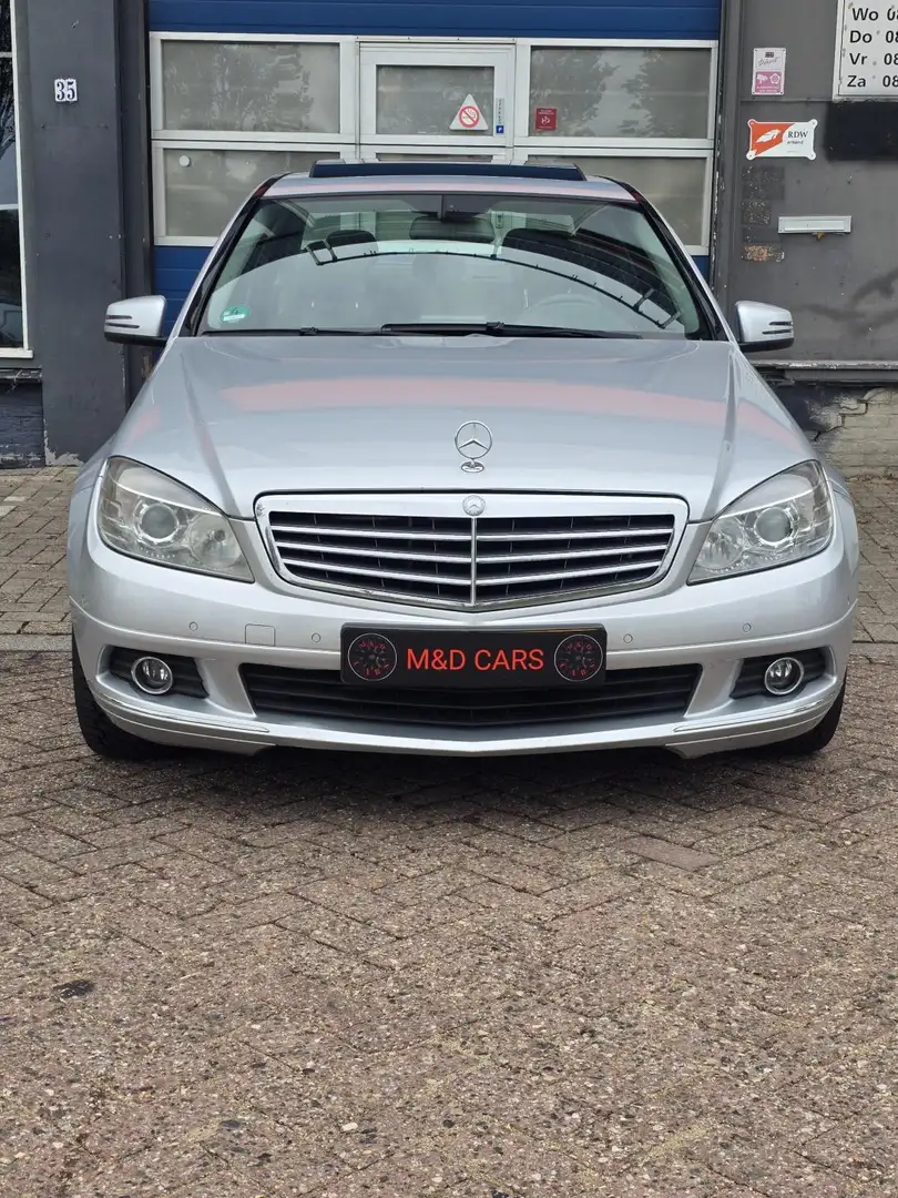 Mercedes-Benz C 200 K Business Class Elegance AUTOMAAT/SCHUIFDAK/NAP/E Grijs - 2
