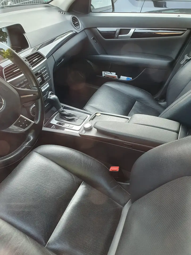 Mercedes-Benz C 220 BnsCl. Eleg. Zwart - 1