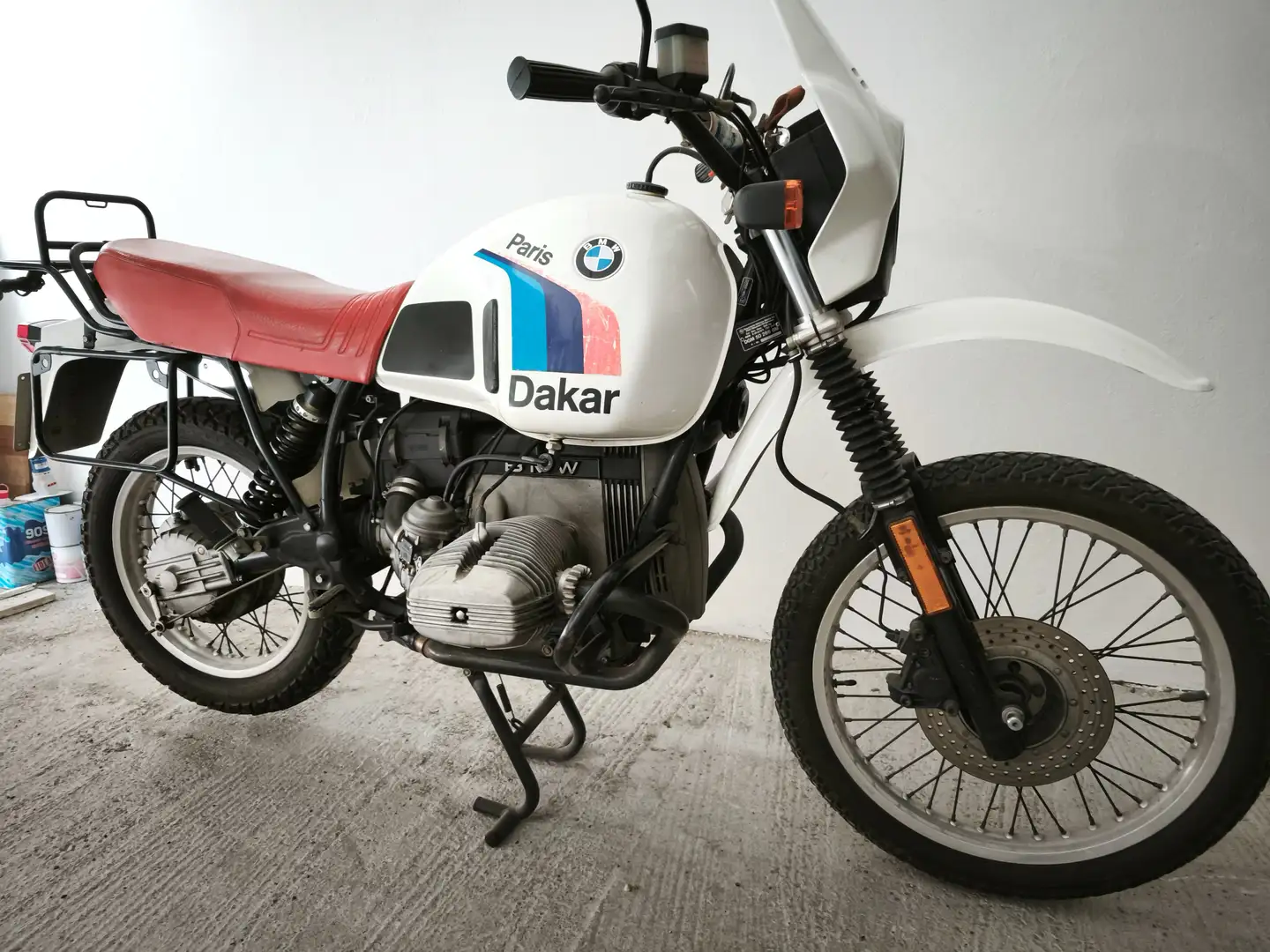 BMW R 80 GS Paris Dakar White - 1