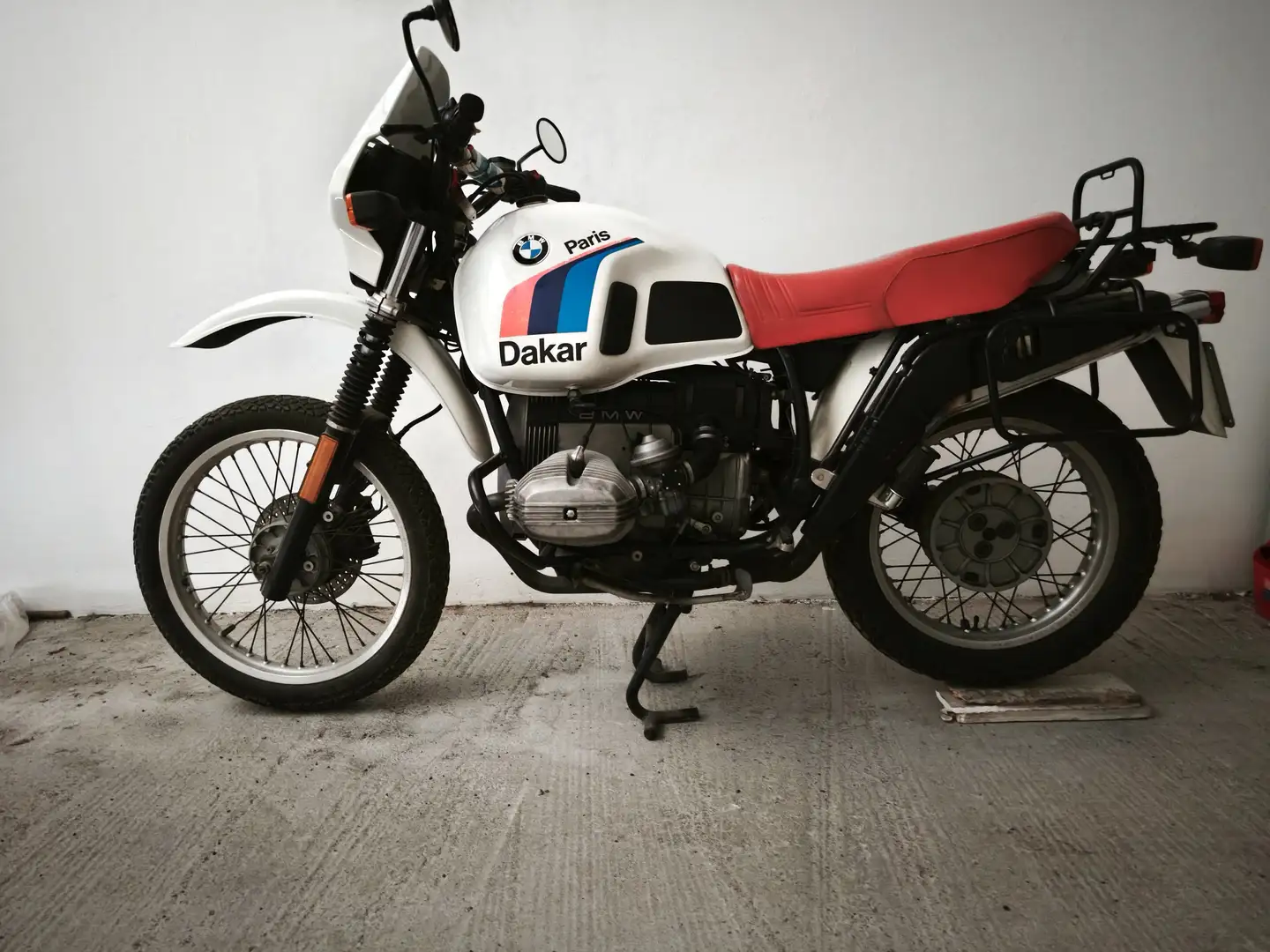 BMW R 80 GS Paris Dakar White - 2