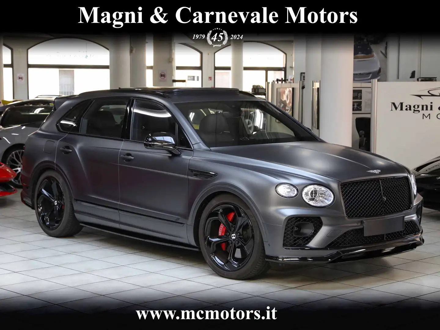 Bentley Bentayga V8 S|SPECIAL PAINT|22''|NAIM AUDIO|SPORT EXHAUST Szürke - 1