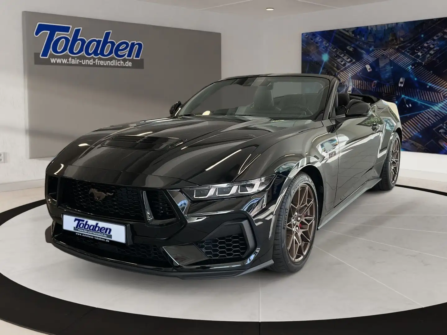 Ford Mustang GT Cabriolet 5.0 V8 / Neuwagen / Sofort Nero - 1