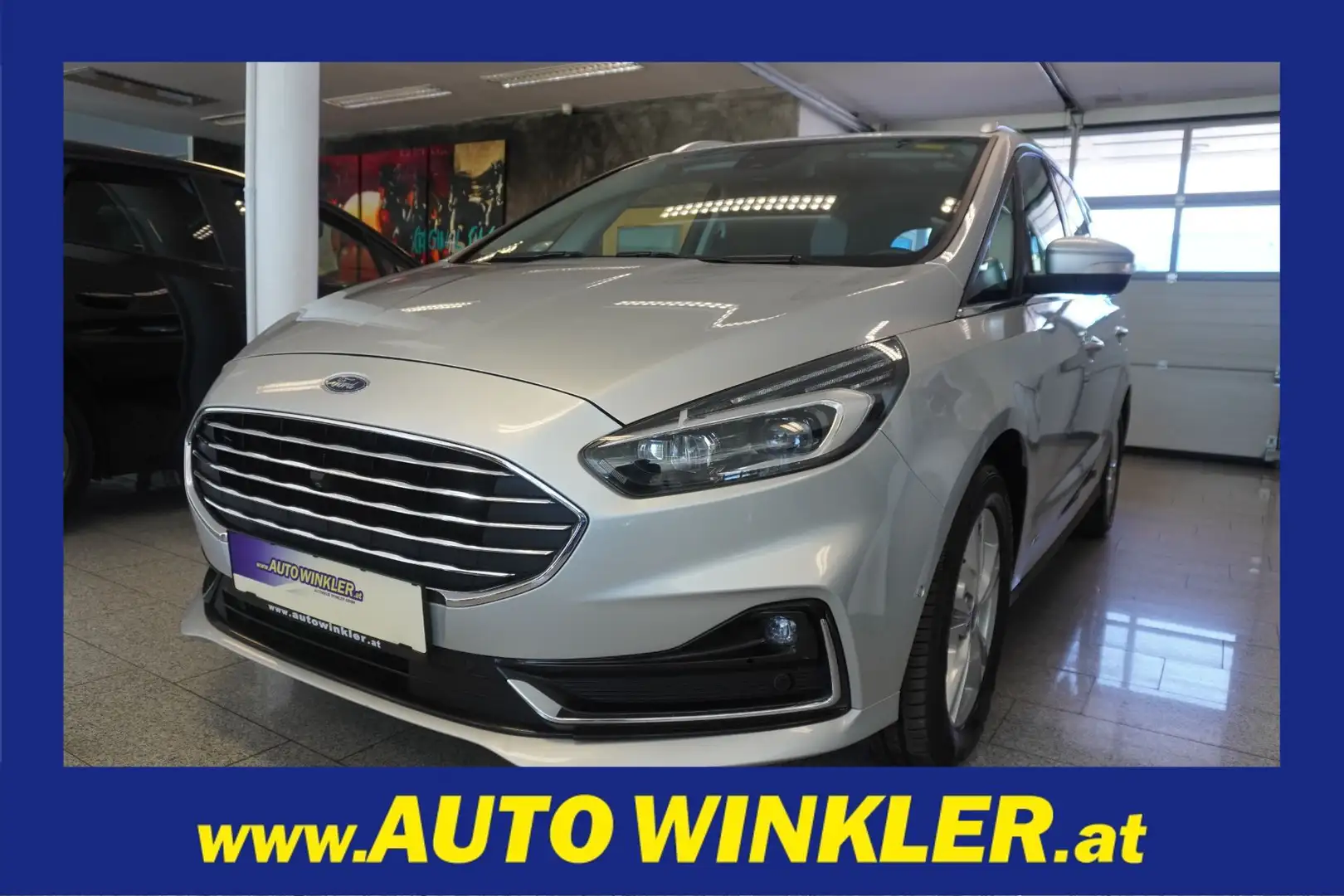 Ford Galaxy 2.0 EcoBlue AWD Titanium Aut. Panorama/Nav/el. He Silber - 1