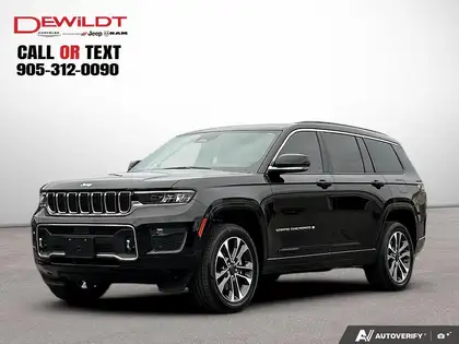 Black 2024 Jeep Grand Cherokee L SUV / Crossover Four-Wheel Drive 8-Speed Automatic