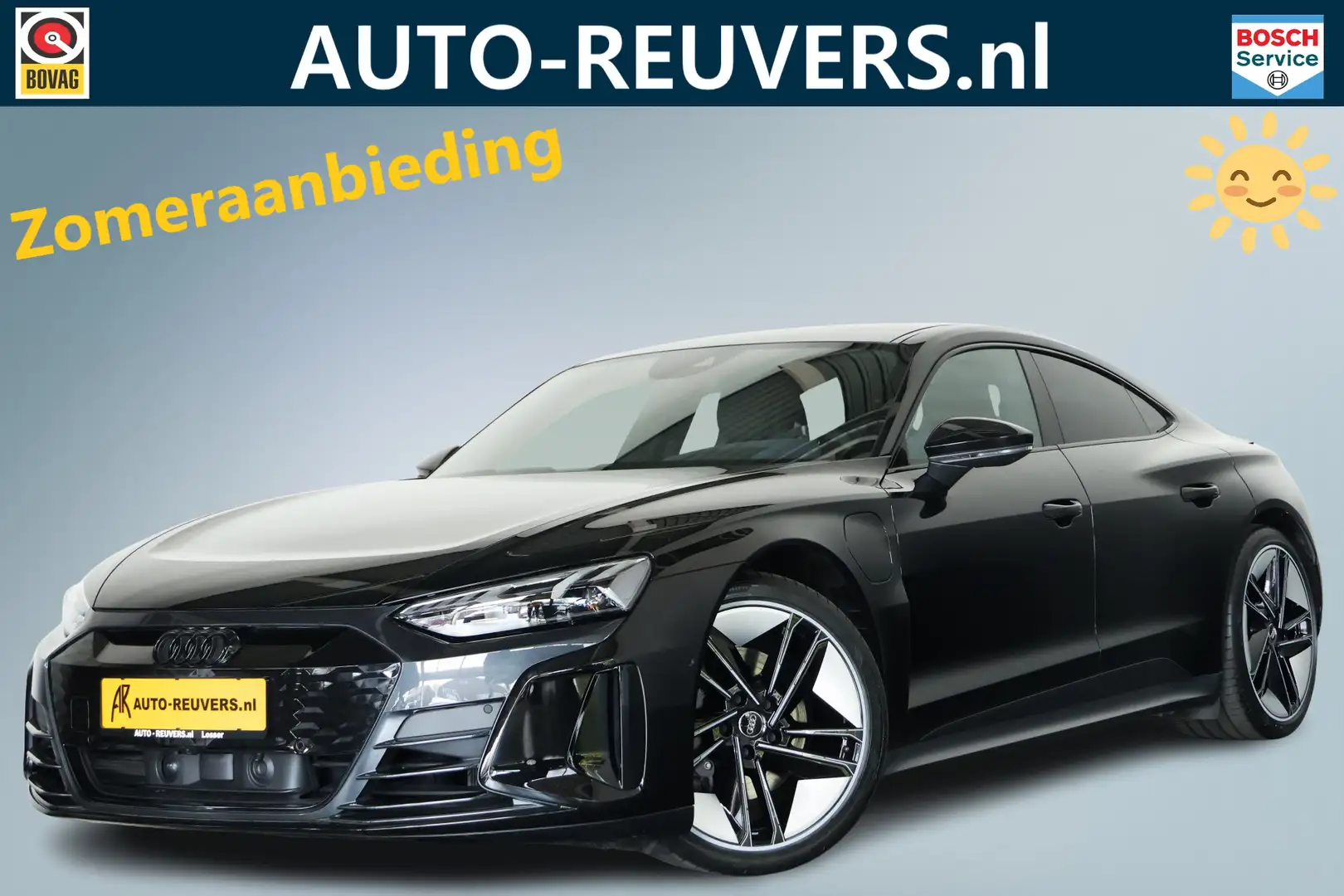 Audi e-tron GT 93 kWh Panorama / ACC / VC / Cam / Alcantara / LED Zwart - 1