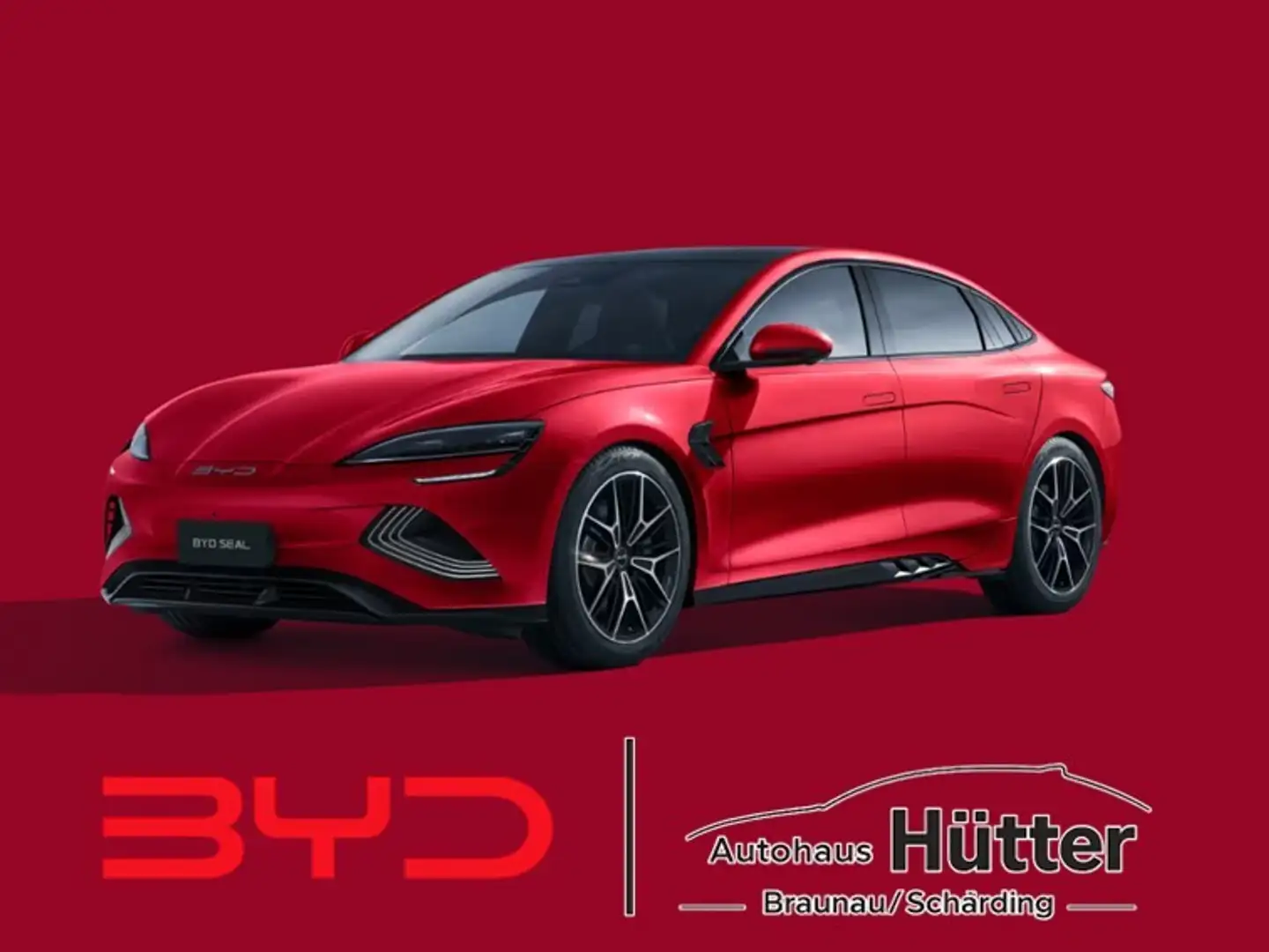 BYD Seal Excellence Österreich Paket 82,5kWh AWD Rot - 1