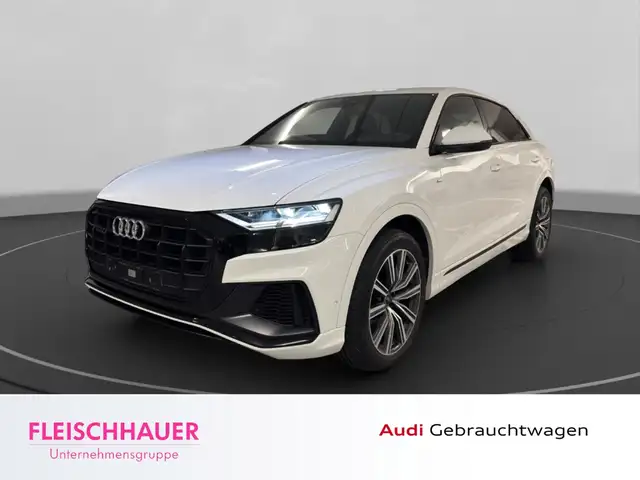 Audi Q8 55 TFSI e qu. 2x S-Line+Raute+AHK+21''+Kamera+Luft