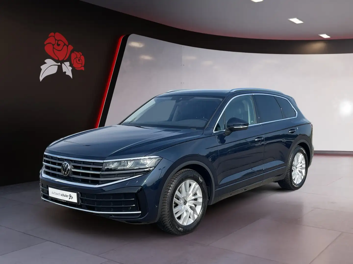 Volkswagen Touareg 3,0 V6 TDI Elegance AHK Luftfederung Blau - 2