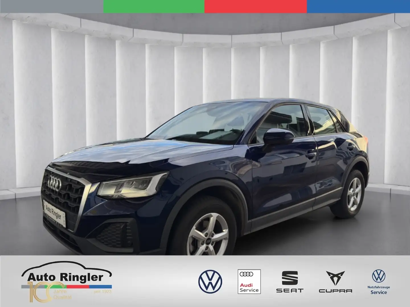 Audi Q2 1.5 TFSI+CLIMATR.+NAVI+PDC+LED+KAMERA Blau - 1
