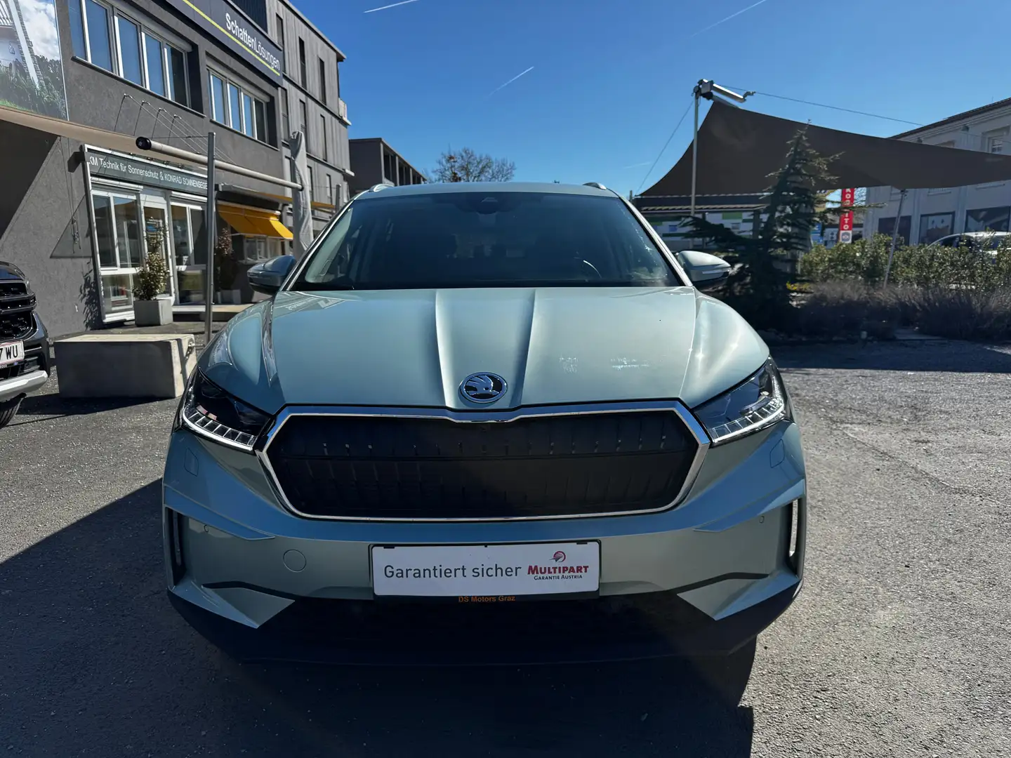 Skoda Enyaq Enyaq iV 85x 82kWh *Wärmepumpe; AHK; Matrix uvm Silber - 2