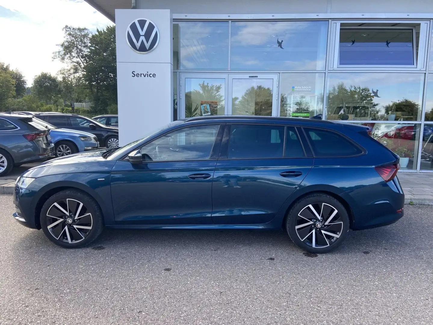 Skoda Octavia Combi 1.5 TSI Clever 18"+KOMFORTSITZE+NA Blau - 2
