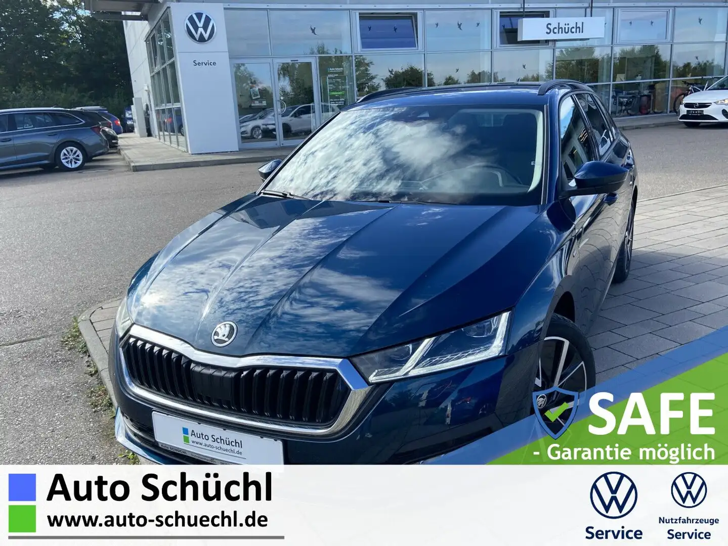 Skoda Octavia Combi 1.5 TSI Clever 18"+KOMFORTSITZE+NA Blau - 1