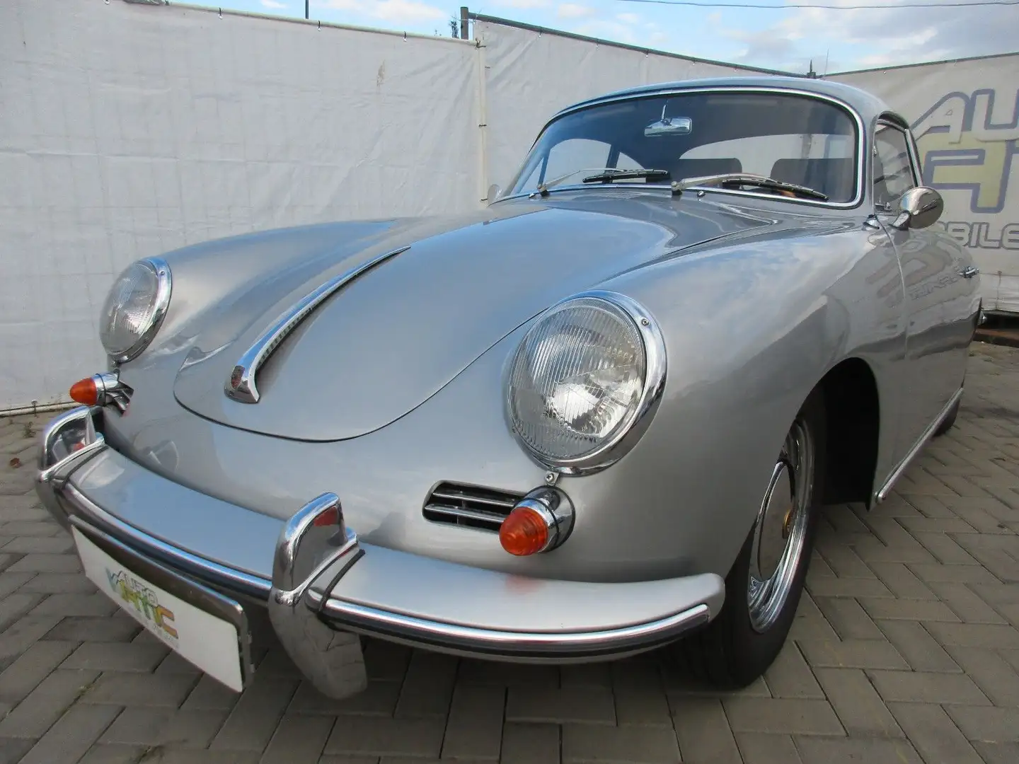 Porsche 356 SC Silber - 1