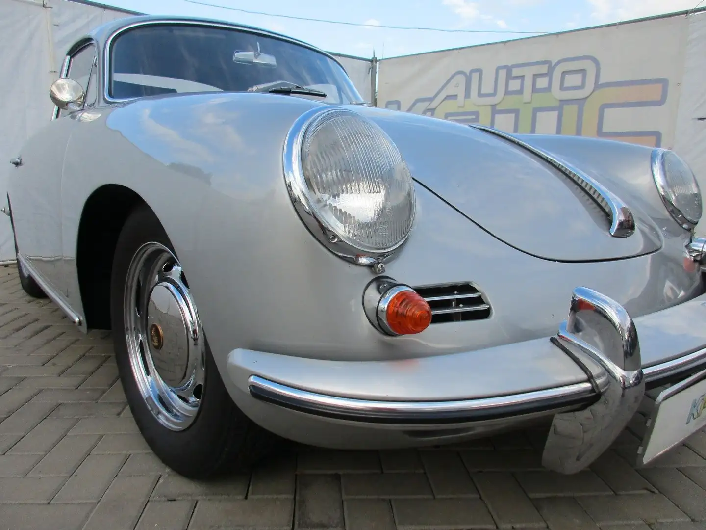 Porsche 356 SC Silber - 2