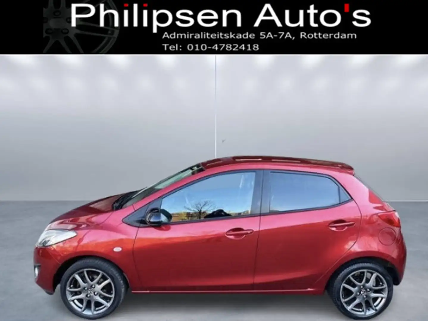 Mazda 2 1.3 TS Plus Rood - 1