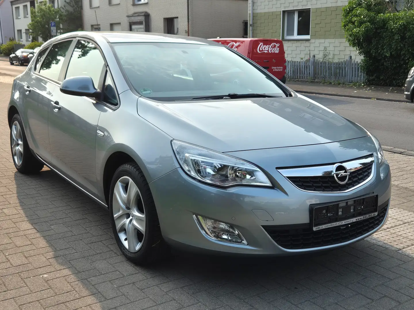 Opel Astra Edition 1.Hand *TÜV NEU* Gris - 2