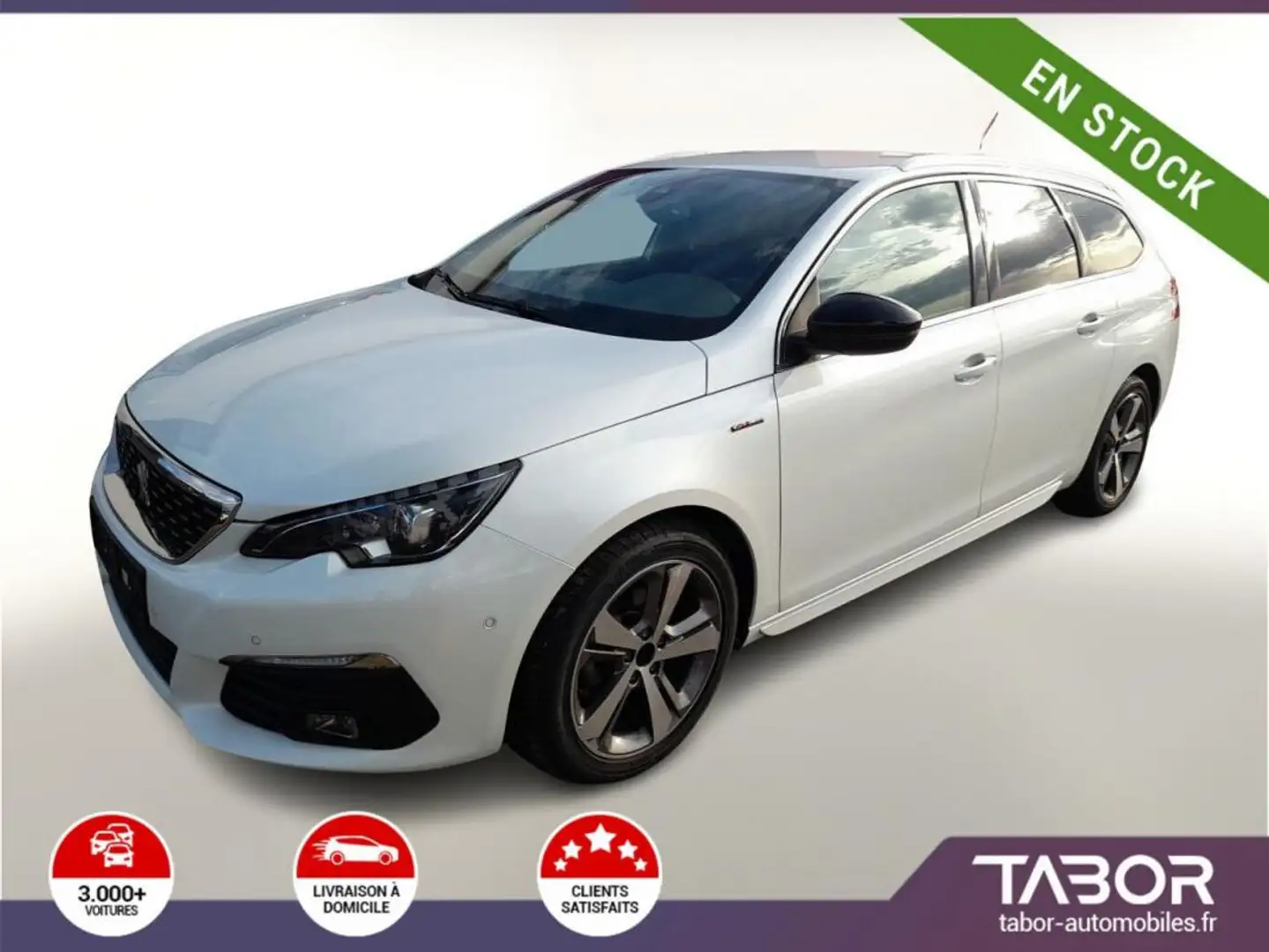 Peugeot 1.5 BlueHDi 130 Aut. Allure GPS Blanc - 1