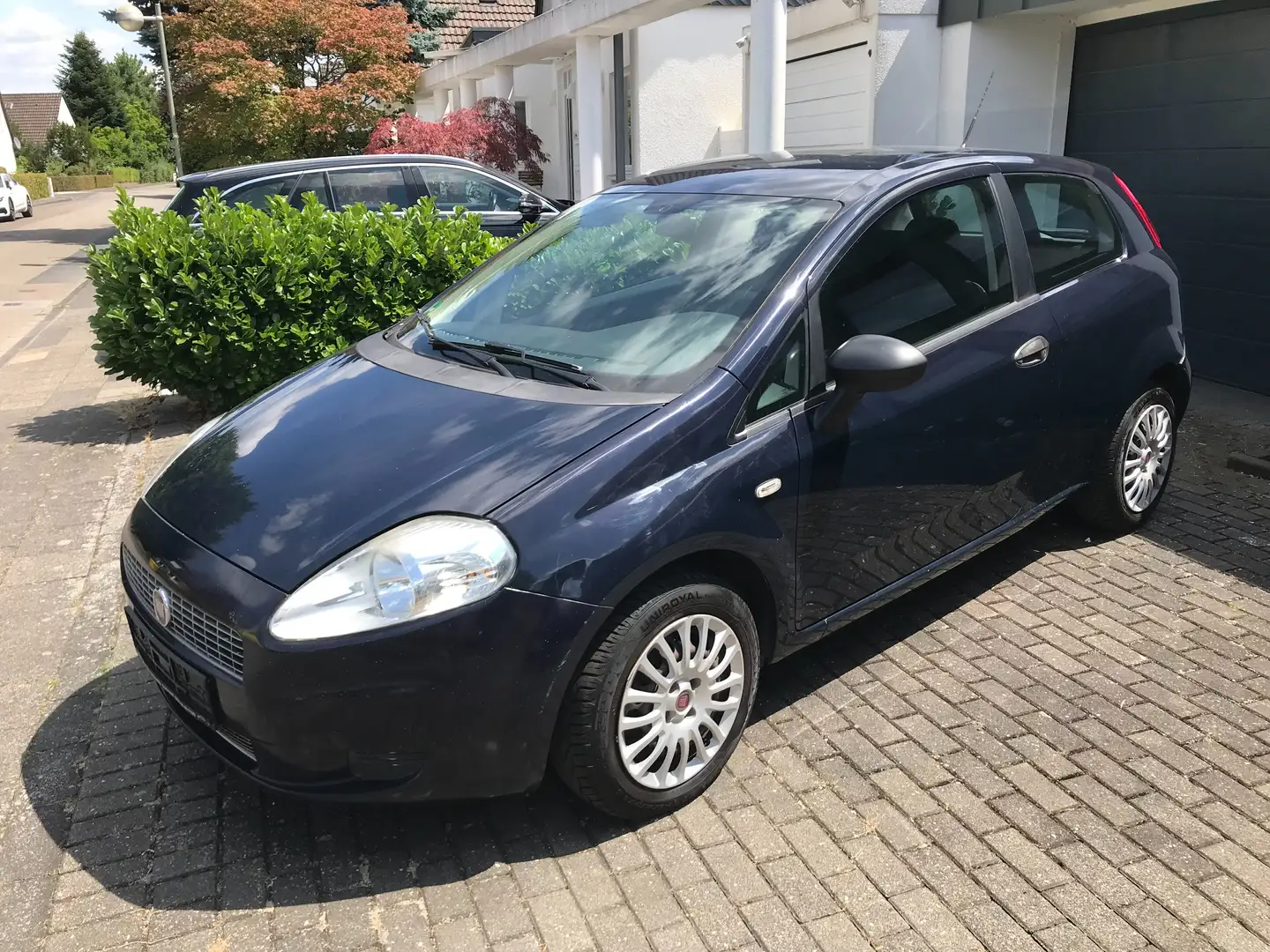 Fiat Grande Punto 1.2 8V Active Haupt und Abgasuntersuchung Neu Blauw - 1