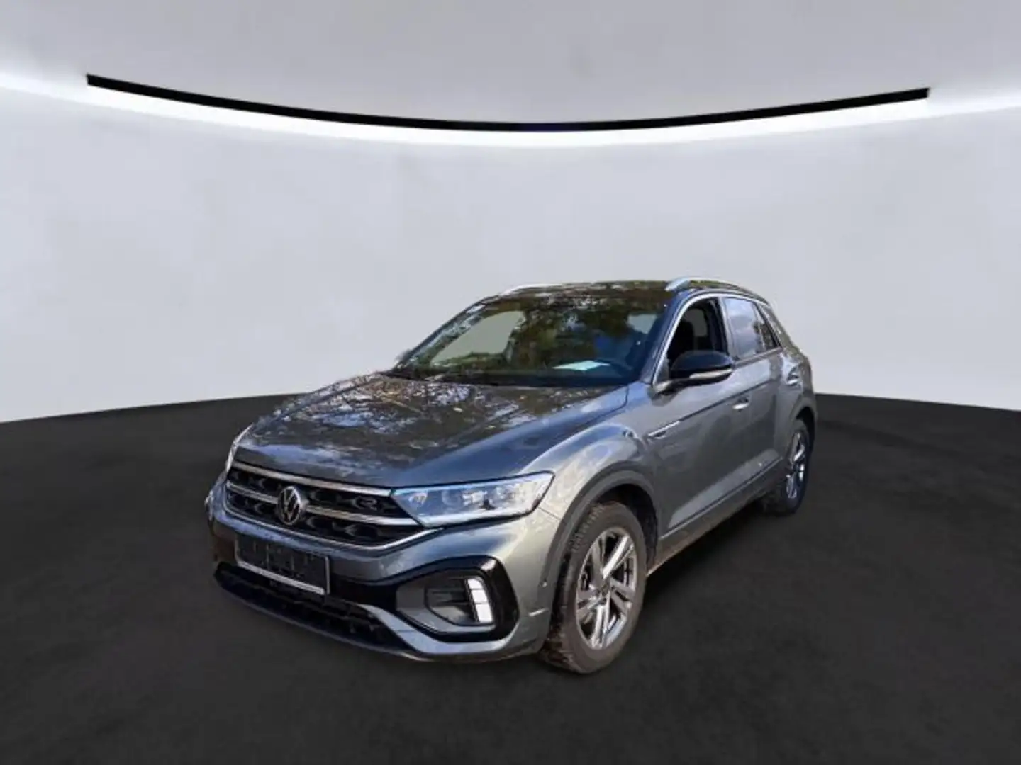 Volkswagen T-Roc 2.0 TDI DSG R-LINE LED+ NAVI VIRTUAL AHK Grau - 2