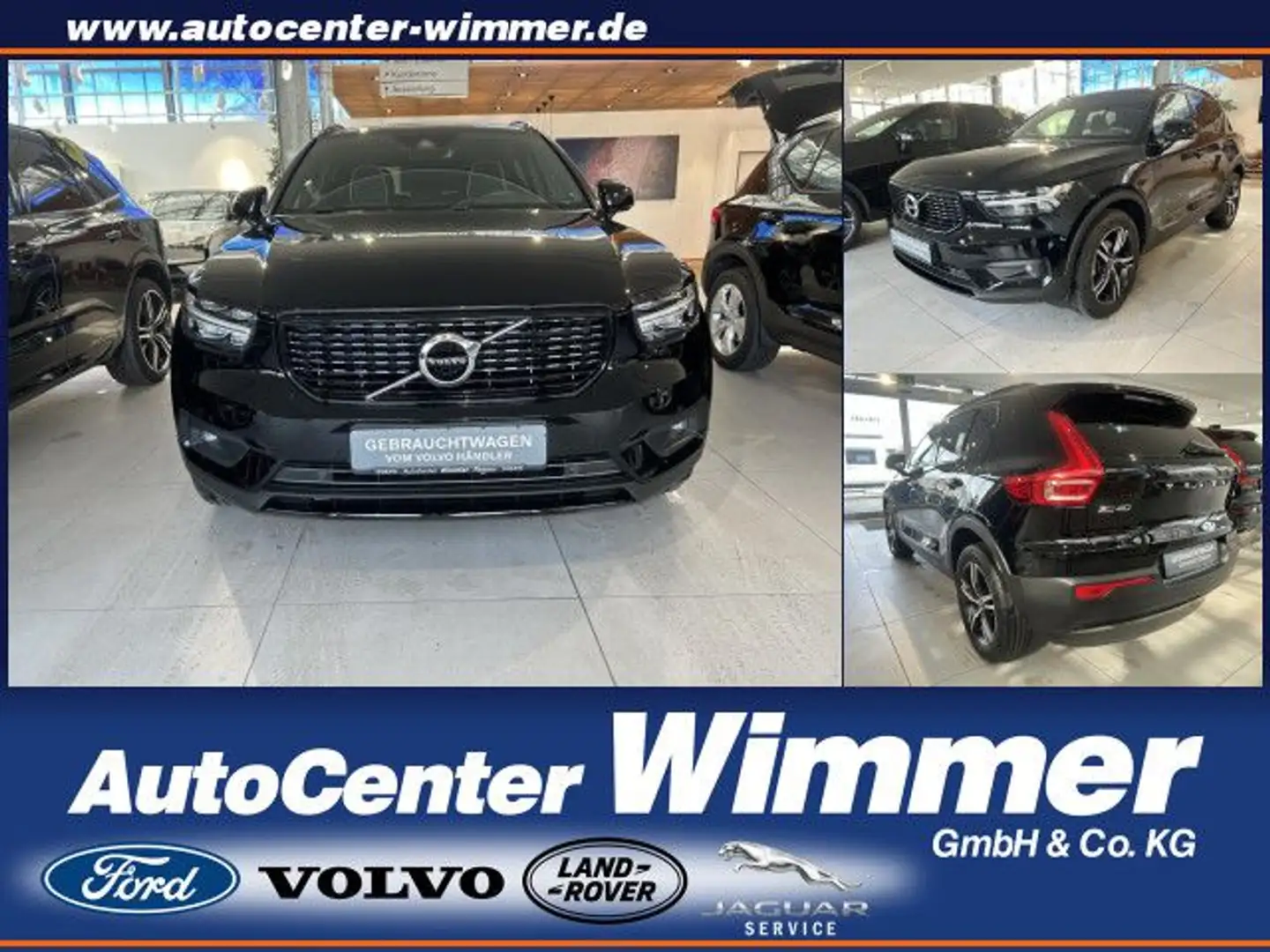 Volvo XC40 T3 R-Design Licht+ Parkassistent+ Winter uvm. Schwarz - 1