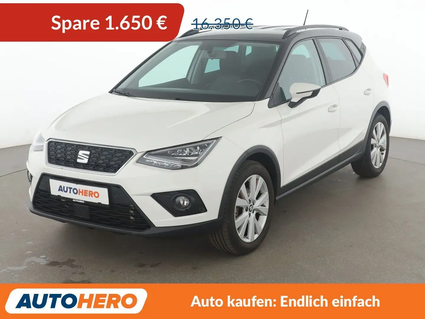 SEAT Arona 1.0 TSI Style*LED*CAM*PDC*KLIMA*TEMPO* Weiß - 1