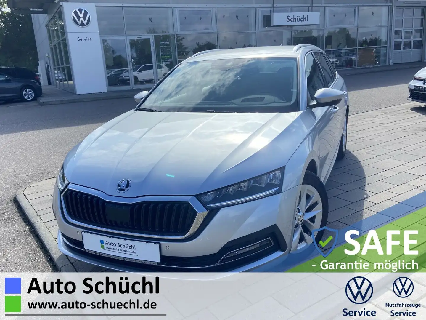 Skoda Octavia Combi 1.5 TSI DSG e-TEC Style 17"+NAVI-C Silber - 1